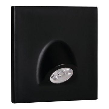 LED Oświetlenie orientacyjne MEFIS LED/0,7W/12V 3000 K czarny