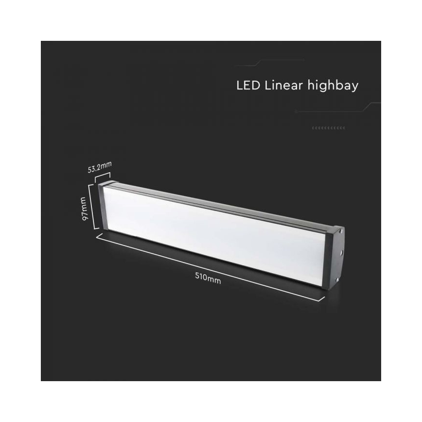 LED Oświetlenie przemysłowe High Bay LED/100W/230V 4000K IP65