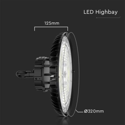 LED Oświetlenie przemysłowe High Bay LED/200W/230V 3000K/4000K/6000K IP65