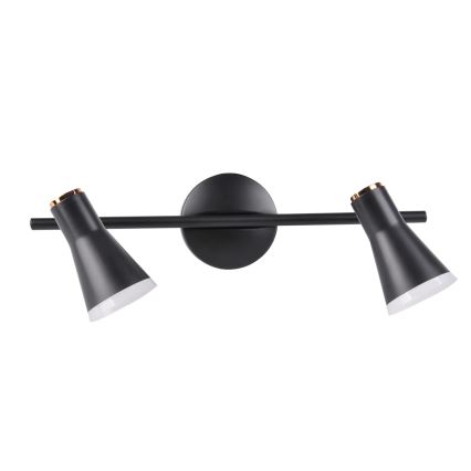 LED Oświetlenie punktowe BERG 2xLED/4,2W/230V czarne