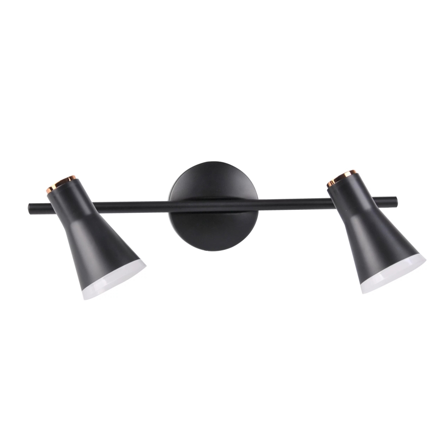 LED Oświetlenie punktowe BERG 2xLED/4,2W/230V czarne