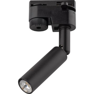 LED Oświetlenie punktowe do 1-fazowego systemu szynowego LAGOS 1xG9/3W/230V czarne