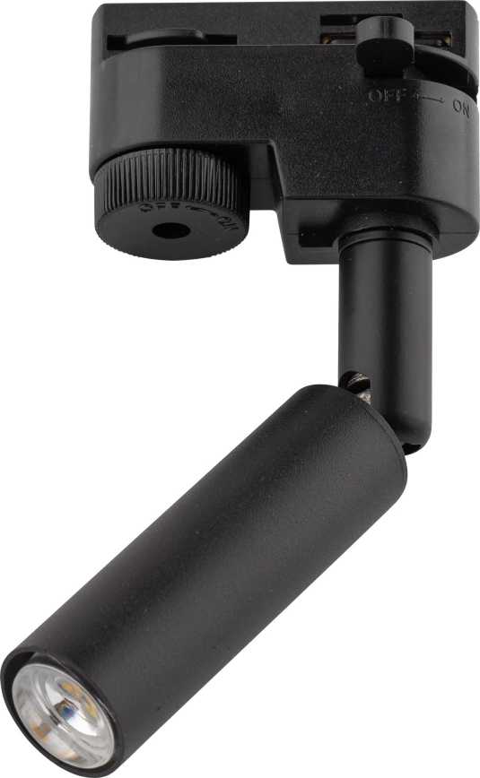 LED Oświetlenie punktowe do 1-fazowego systemu szynowego LAGOS 1xG9/3W/230V czarne