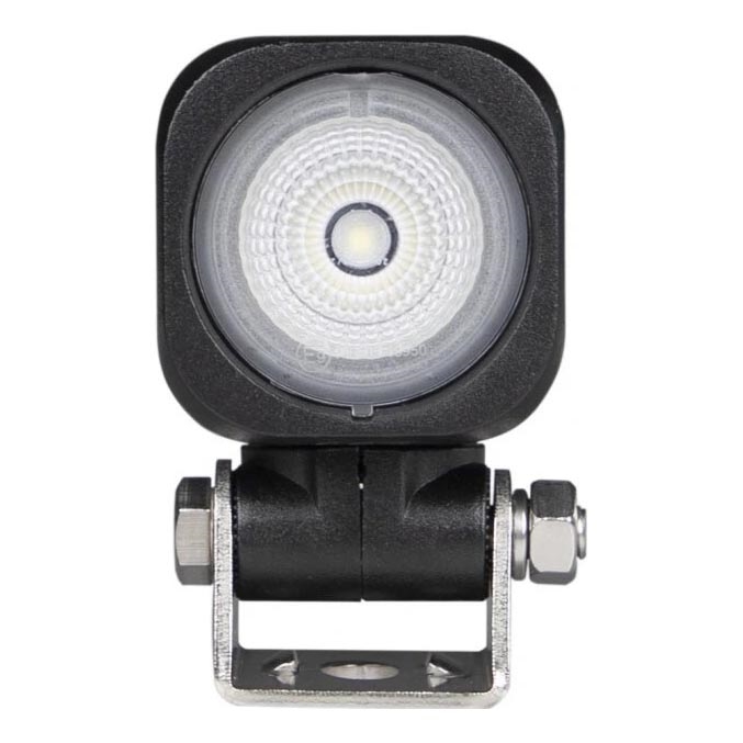 LED Oświetlenie punktowe do samochodu BLACK LED/10W/10-30V IP69 5700K kanciasty