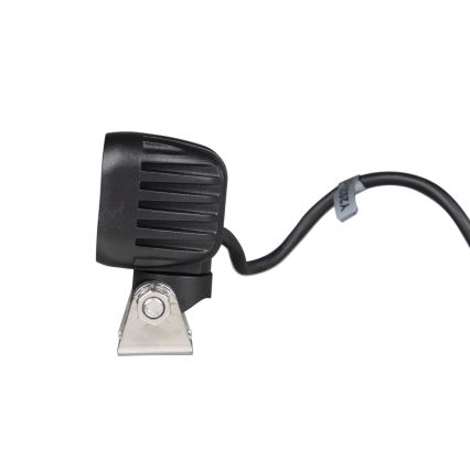 LED Oświetlenie punktowe do samochodu BLACK LED/10W/10-30V IP69 5700K kanciasty