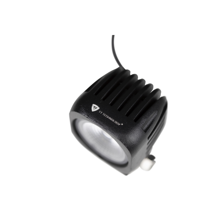 LED Oświetlenie punktowe do samochodu BLACK LED/10W/10-30V IP69 5700K kanciasty