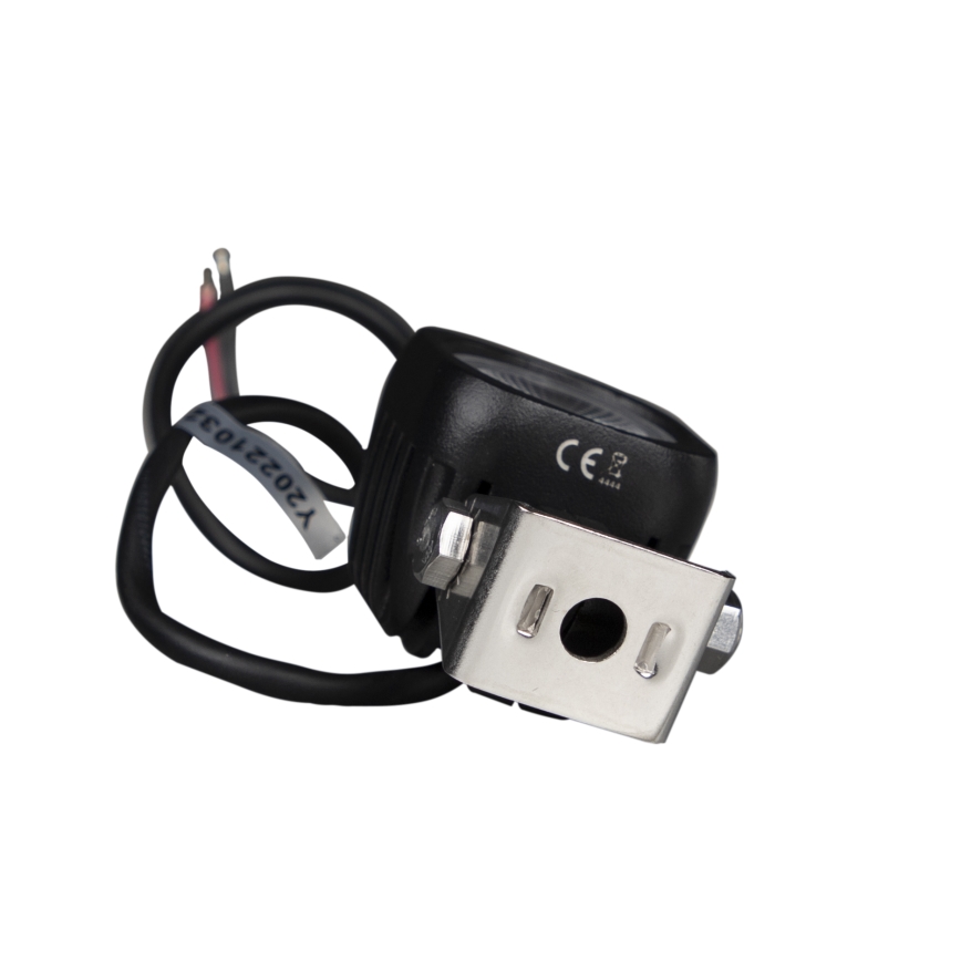 LED Oświetlenie punktowe do samochodu BLACK LED/10W/10-30V IP69 5700K kanciasty