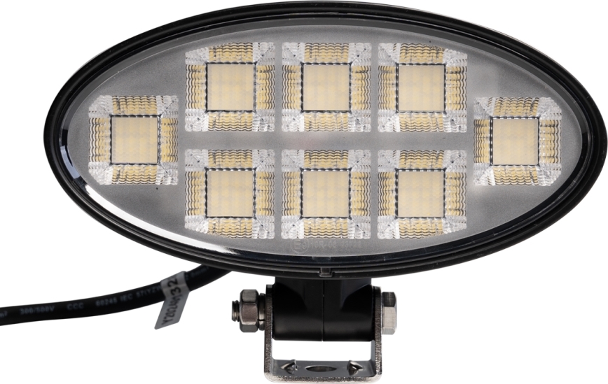 LED Oświetlenie punktowe do samochodu BLACK LED/160W/10-30V IP69 5700K owalny
