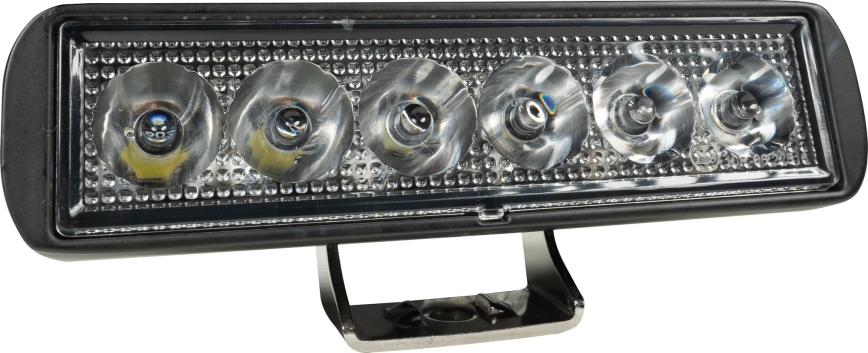 LED Oświetlenie punktowe do samochodu BLACK LED/18W/10-30V IP69 5700K prostokątny