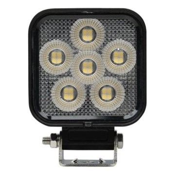 LED Oświetlenie punktowe do samochodu BLACK LED/24W/10-30V IP69 5700K kanciasty