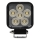 LED Oświetlenie punktowe do samochodu BLACK LED/24W/10-30V IP69 5700K kanciasty