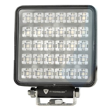 LED Oświetlenie punktowe do samochodu BLACK LED/30W/10-30V IP69 5700K kanciasty