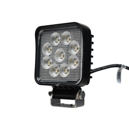 LED Oświetlenie punktowe do samochodu BLACK LED/36W/10-30V IP69 5700K kanciasty