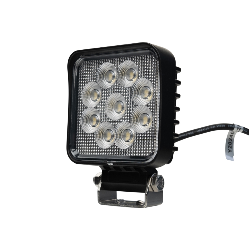 LED Oświetlenie punktowe do samochodu BLACK LED/36W/10-30V IP69 5700K kanciasty