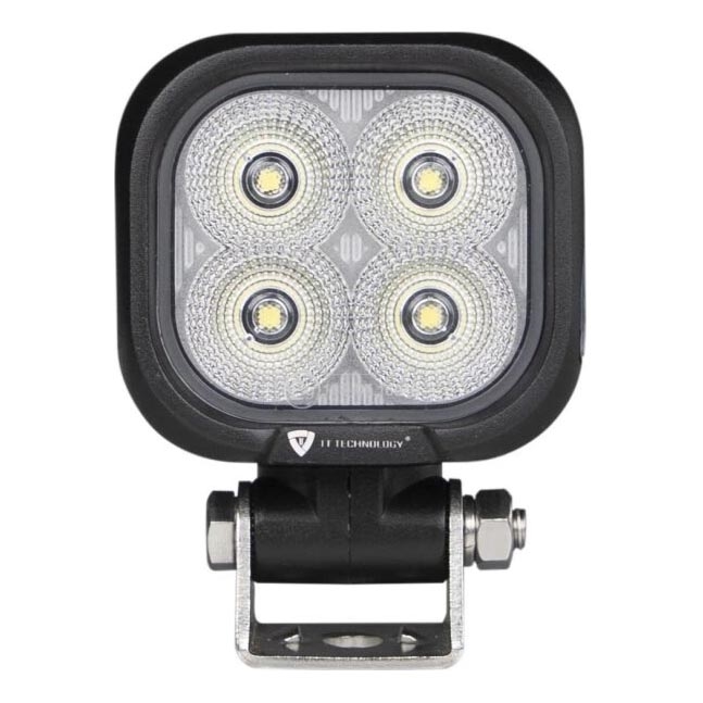 LED Oświetlenie punktowe do samochodu BLACK LED/40W/10-30V IP69 5700K kanciasty