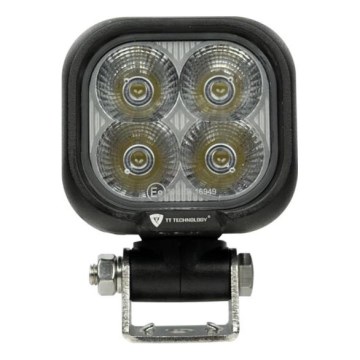 LED Oświetlenie punktowe do samochodu BLACK LED/40W/10-30V IP69 5700K kanciasty