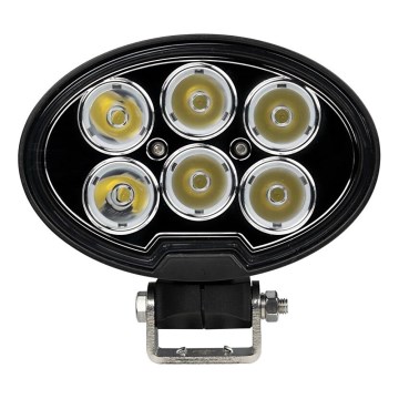 LED Oświetlenie punktowe do samochodu BLACK LED/60W/10-30V IP69 5700K owalny