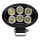 LED Oświetlenie punktowe do samochodu BLACK LED/60W/10-30V IP69 5700K owalny