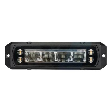 LED Oświetlenie punktowe do samochodu DUO BLACK LED/32W/9-36V IP69 6000K prostokątny