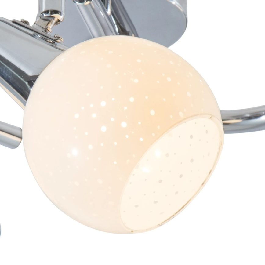 LED Oświetlenie punktowe DOXY 3xE14/4W/230V chrom błyszczący