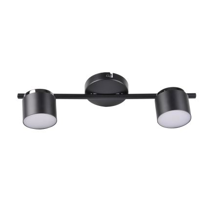 LED Oświetlenie punktowe KUBIK 2xLED/4,2W/230V czarne