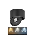 LED Oświetlenie punktowe LED/20W/230V 3000/4000/6400K CRI 90 czarne
