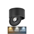 LED Oświetlenie punktowe LED/28W/230V 3000/4000/6400K CRI 90 czarne
