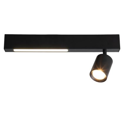 LED Oświetlenie punktowe MAGNET LED/5W/230V + 1xGU10/60W 3000/4000K czarny