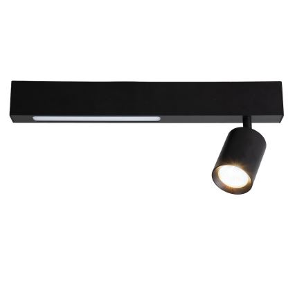 LED Oświetlenie punktowe MAGNET LED/5W/230V + 1xGU10/60W 3000/4000K czarny