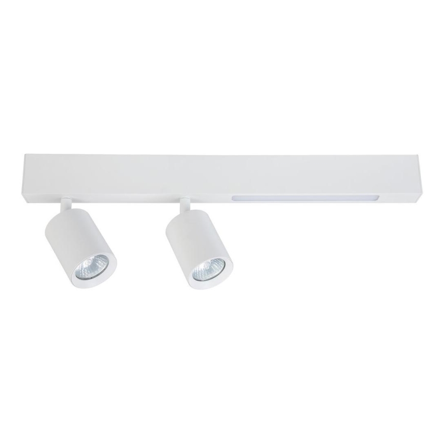 LED Oświetlenie punktowe MAGNET LED/5W/230V + 2xGU10/60W 3000/4000K biały