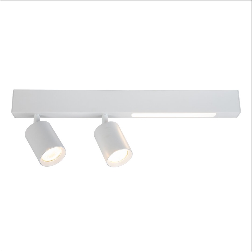 LED Oświetlenie punktowe MAGNET LED/5W/230V + 2xGU10/60W 3000/4000K biały