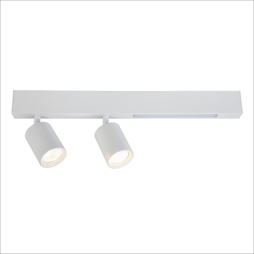 LED Oświetlenie punktowe MAGNET LED/5W/230V + 2xGU10/60W 3000/4000K biały