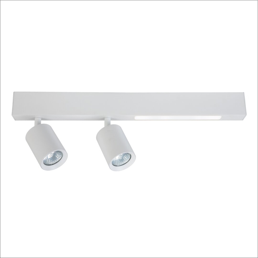 LED Oświetlenie punktowe MAGNET LED/5W/230V + 2xGU10/60W 3000/4000K biały