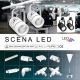 LED Oświetlenie punktowe SCENA LED/20W/230V białe 3000 K