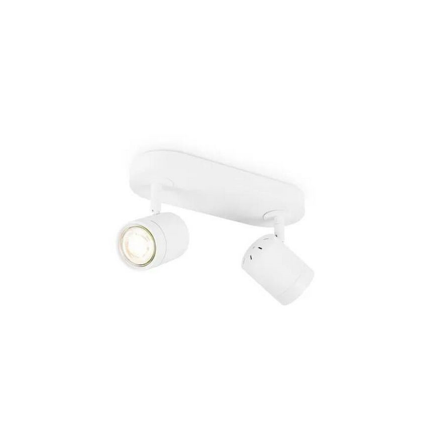 LED Oświetlenie punktowe ściemnialne MANU 2xGU10/5,8W/230V biały