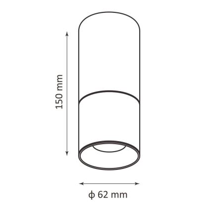 LED Oświetlenie punktowe sufitowe LED/10W/230V