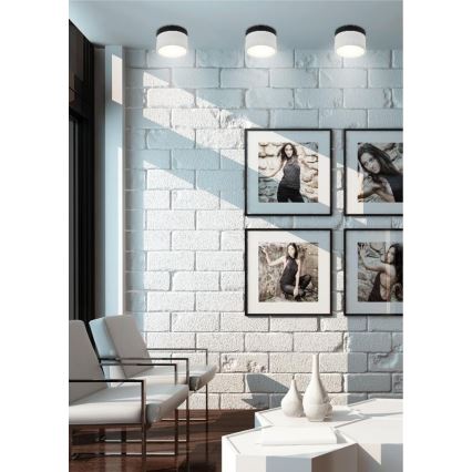 LED Oświetlenie punktowe TUBA LED/9W/230V białe/czarne