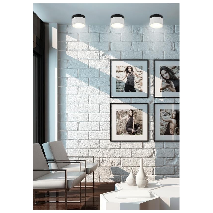 LED Oświetlenie punktowe TUBA LED/9W/230V białe/czarne