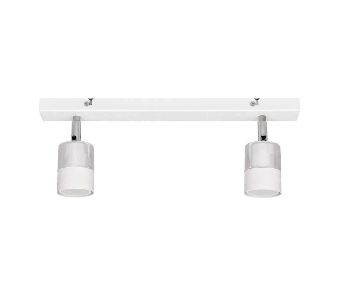 LED Oświetlenie punktowe TUBSSON 2xGU10/4,8W/230V biały/chrom błyszczący