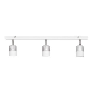 LED Oświetlenie punktowe TUBSSON 3xGU10/4,8W/230V biały/chrom błyszczący
