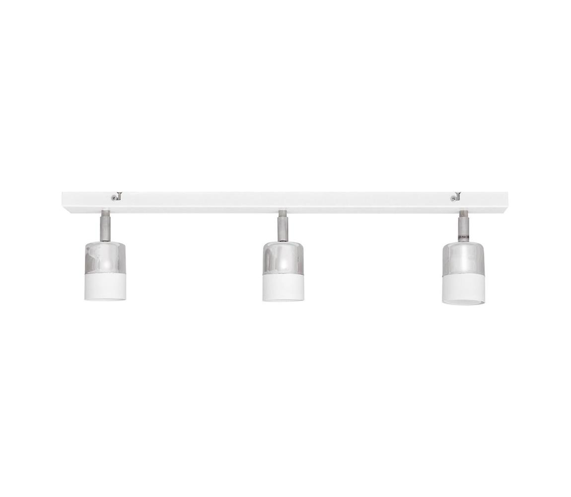 LED Oświetlenie punktowe TUBSSON 3xGU10/4,8W/230V biały/chrom błyszczący