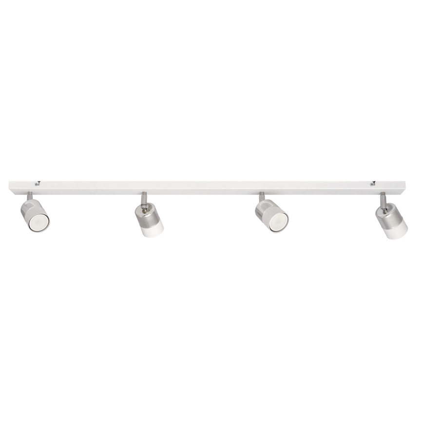 LED Oświetlenie punktowe TUBSSON 4xGU10/4,8W/230V biały/chrom błyszczący