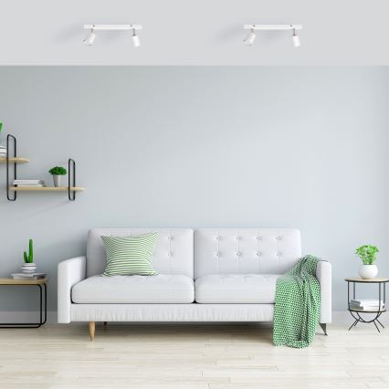 LED Oświetlenie punktowe TUNE 2xGU10/4,8W/230V biały
