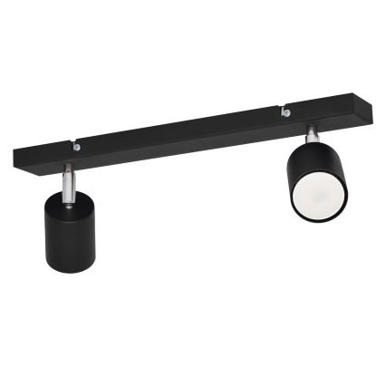 LED Oświetlenie punktowe TUNE 2xGU10/4,8W/230V czarny