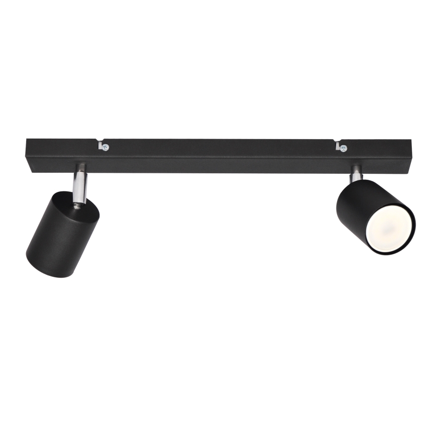 LED Oświetlenie punktowe TUNE 2xGU10/4,8W/230V czarny