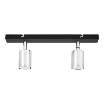LED Oświetlenie punktowe TUNE 2xGU10/4,8W/230V matowy chrom/czarne