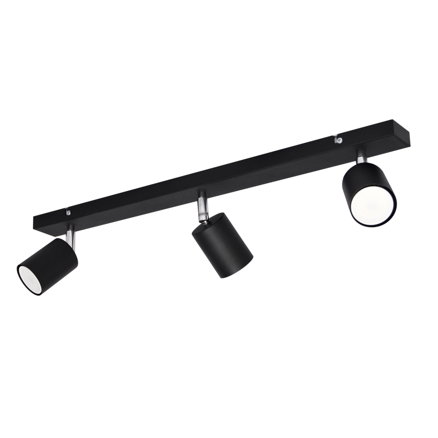LED Oświetlenie punktowe TUNE 3xGU10/4,8W/230V czarny