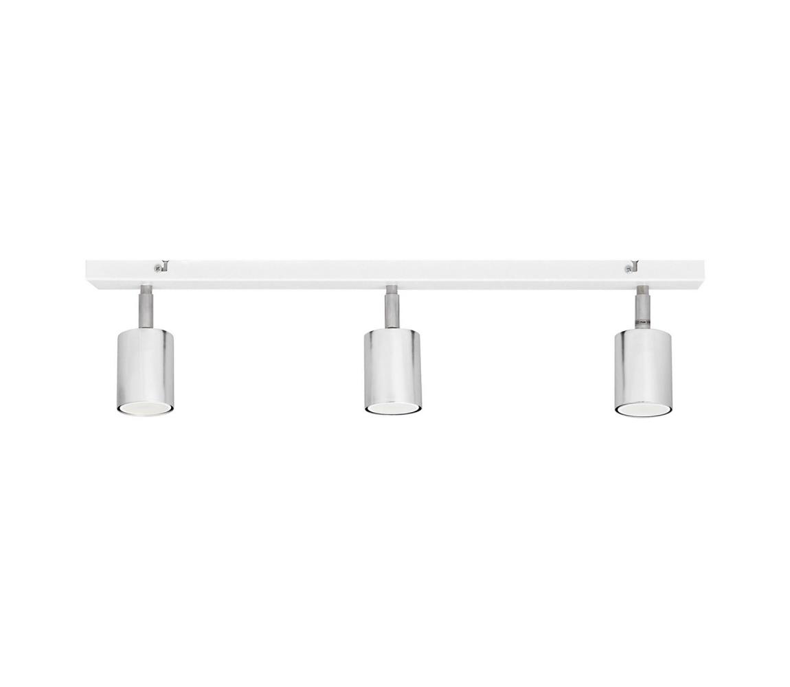 LED Oświetlenie punktowe TUNE 3xGU10/4,8W/230V matowy chrom/białe