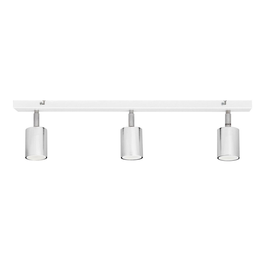 LED Oświetlenie punktowe TUNE 3xGU10/4,8W/230V matowy chrom/białe