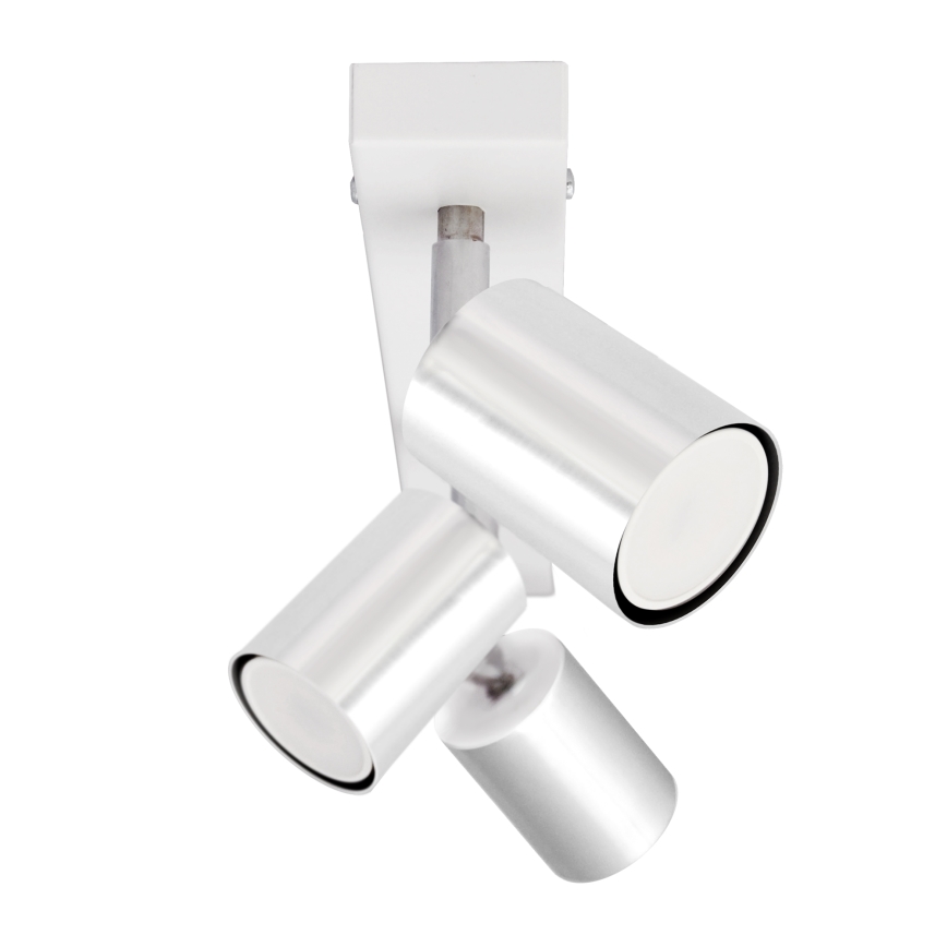 LED Oświetlenie punktowe TUNE 3xGU10/4,8W/230V matowy chrom/białe
